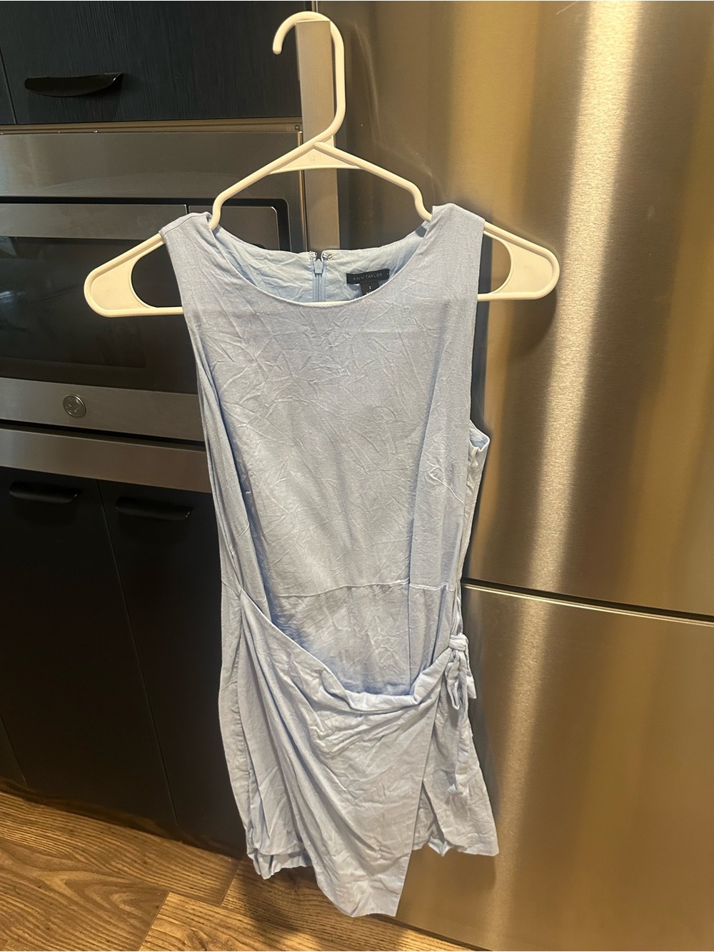 Ann Taylor Light Blue Mini Dress